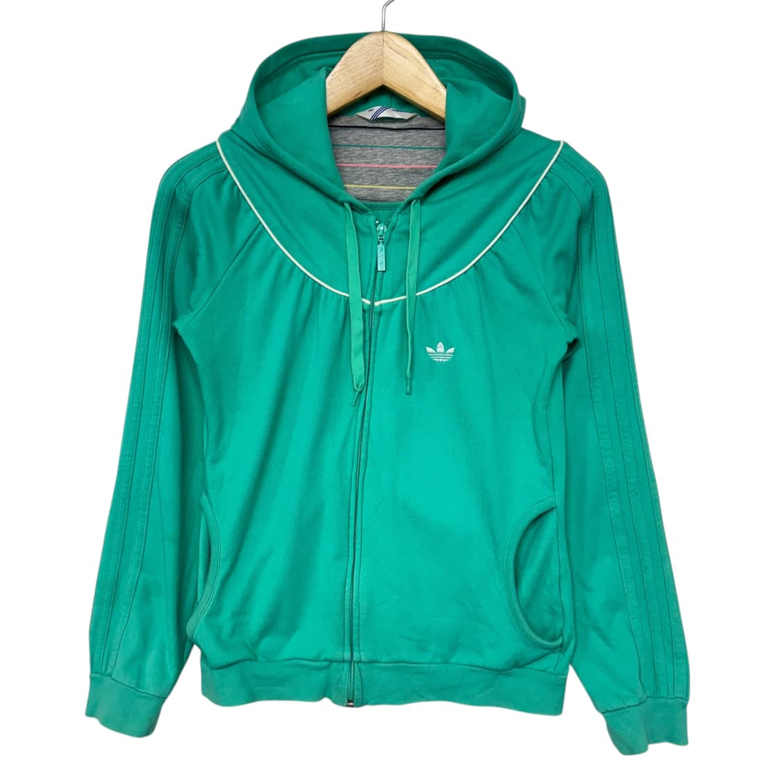 아디다스 트레포일로고 3S 후드집업 상품이미지1