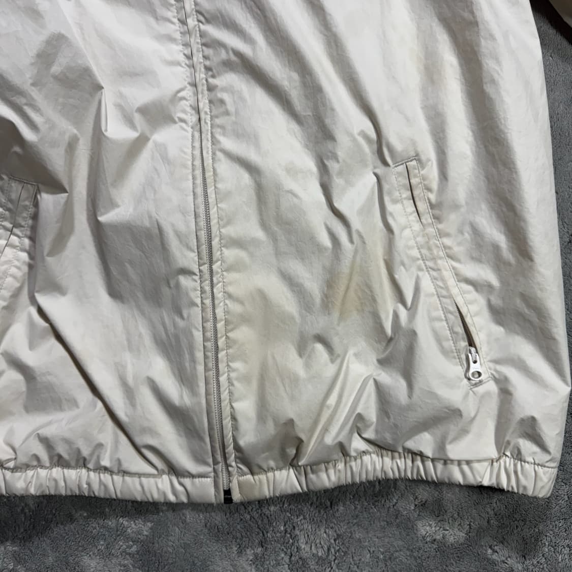 나이키 빅로고 바람막이 아이보리 상품이미지6