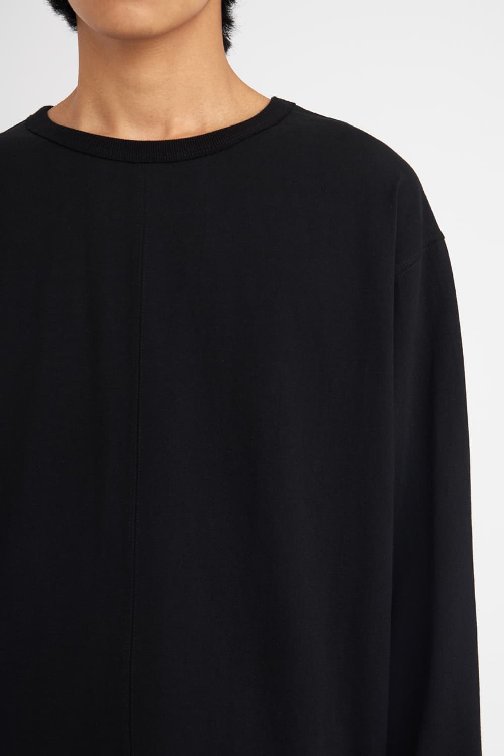 유스 패널드 롱슬리브 화이트 상품이미지4