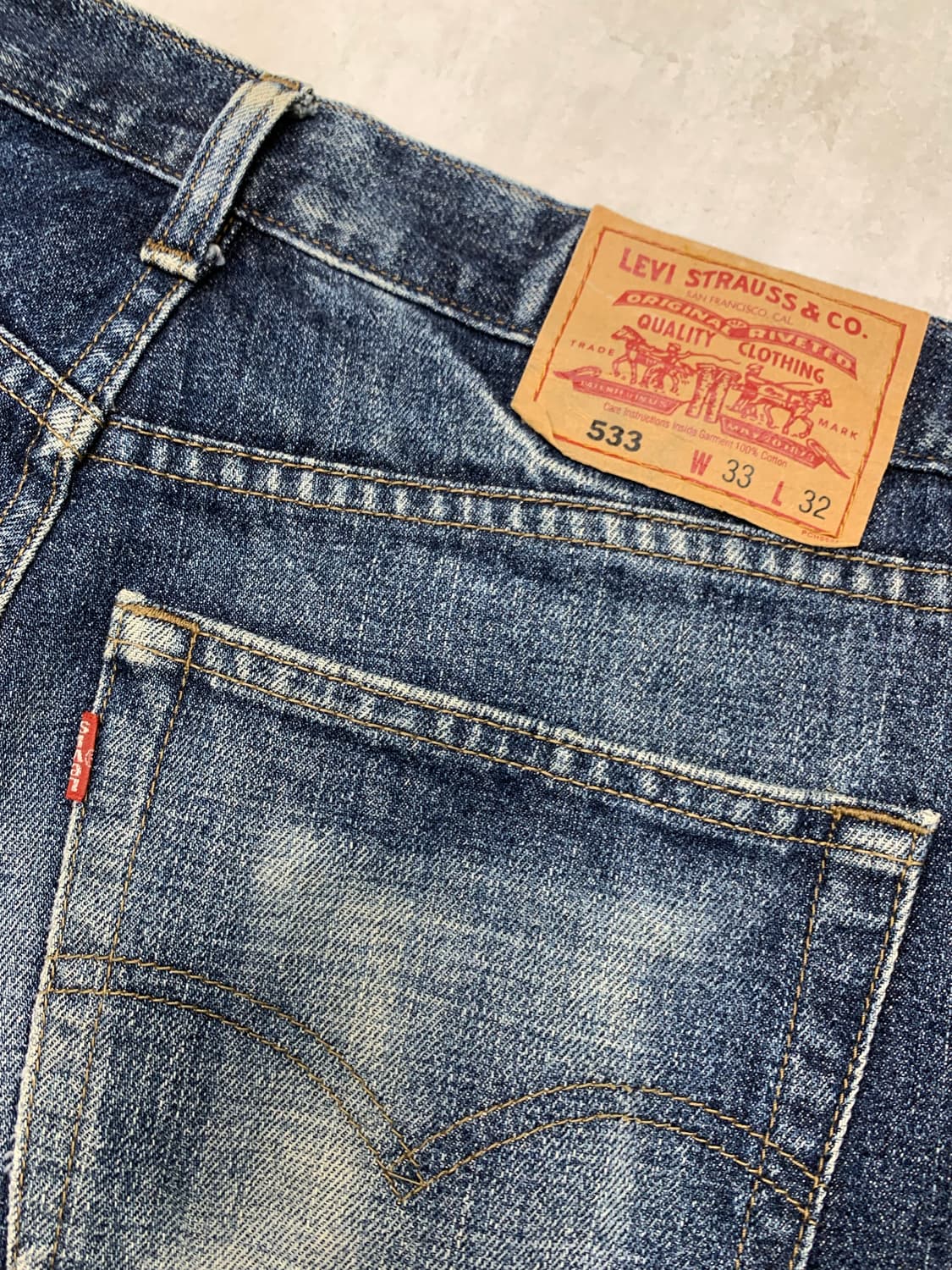 리바이스 533 데님 팬츠 #423 상품이미지7