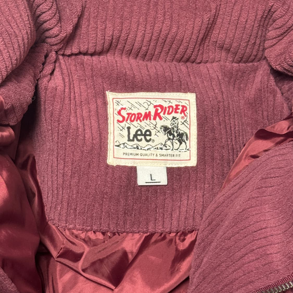 Lee 코듀로이 패딩 상품이미지4