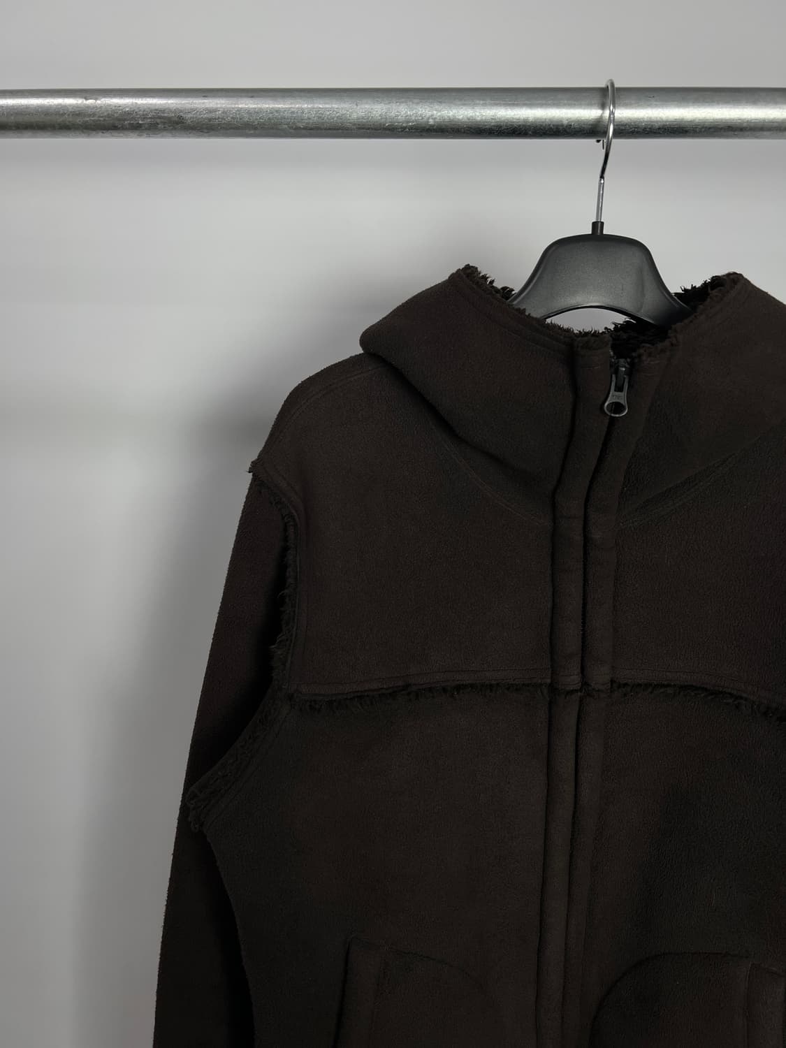 빈티지 플리스 후드 집업 자켓 상품이미지2