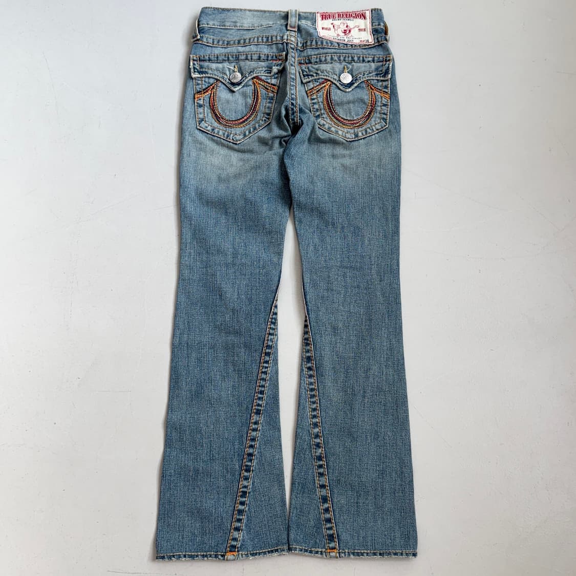 트루릴리전 Y2K 레인보우 조이 부츠컷 데님팬츠 상품이미지3