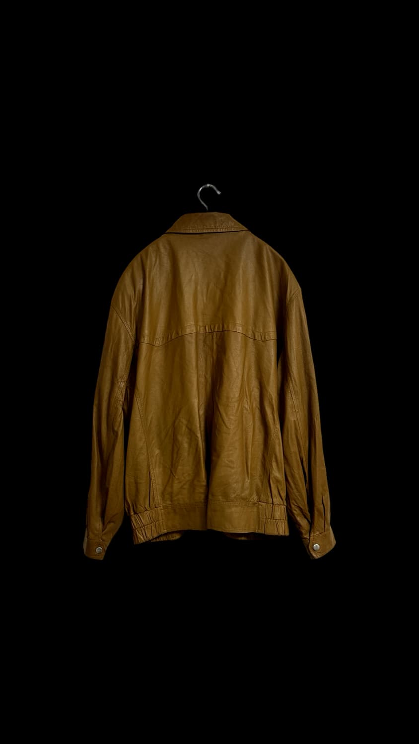 VTG 이태리 레더 봄버 자켓 상품이미지2