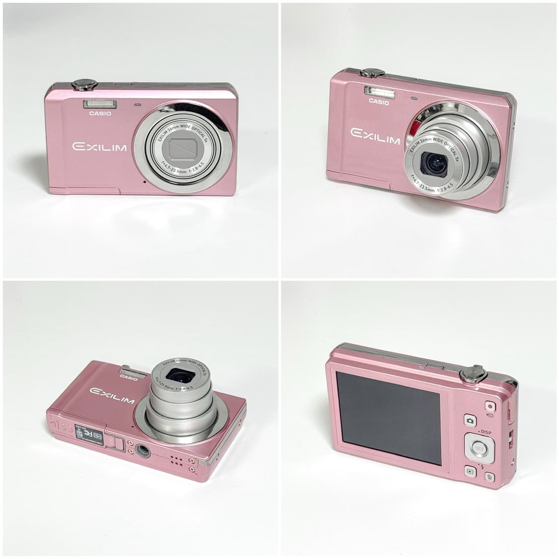 카시오 엑슬림 EX-ZS5 베이비핑크 빈티지디카 상품이미지3