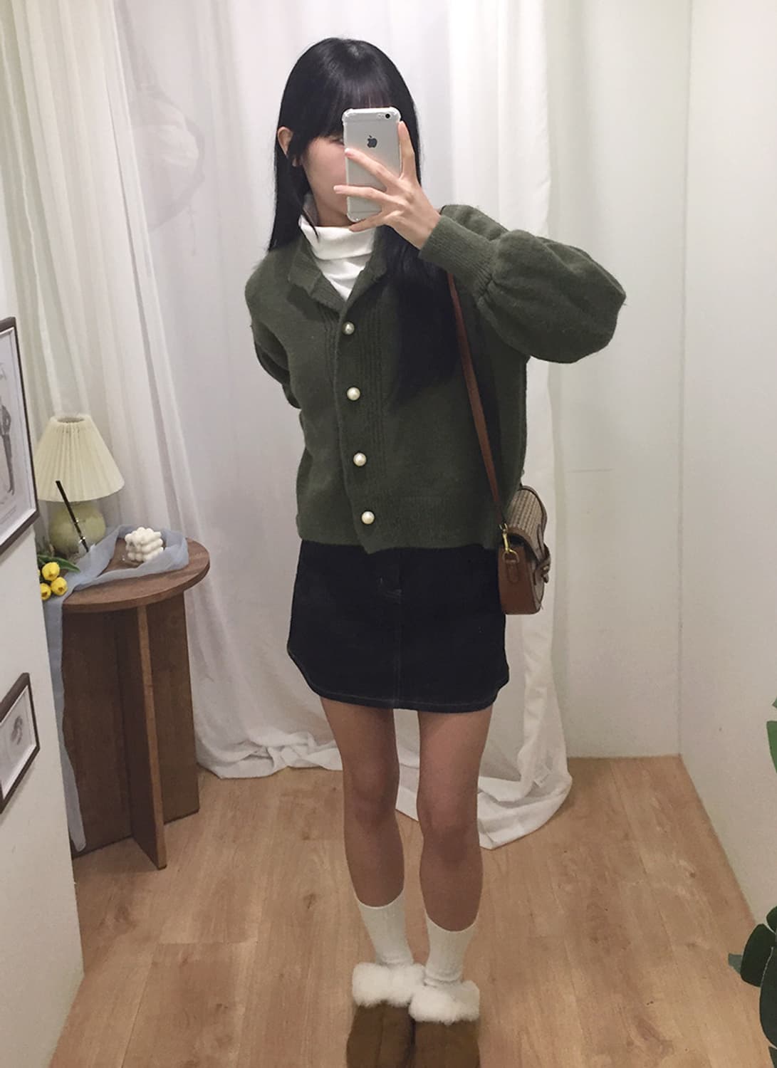 여성 라코스테 니트 가디건 100 상품이미지2