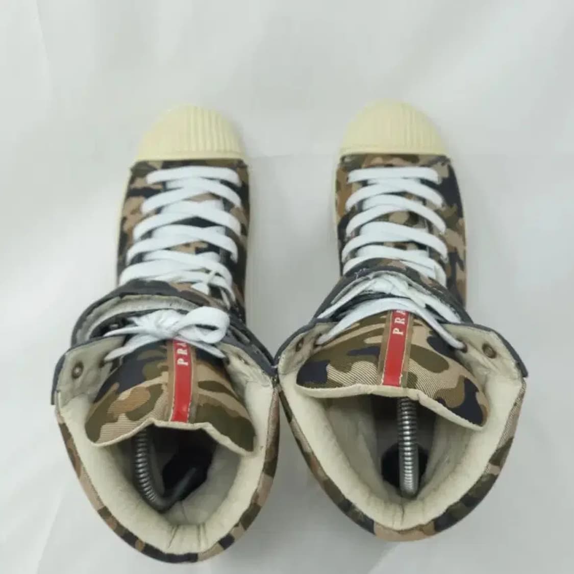 프라다 더블지퍼 하이탑 스니커즈 운동화 240 상품이미지9