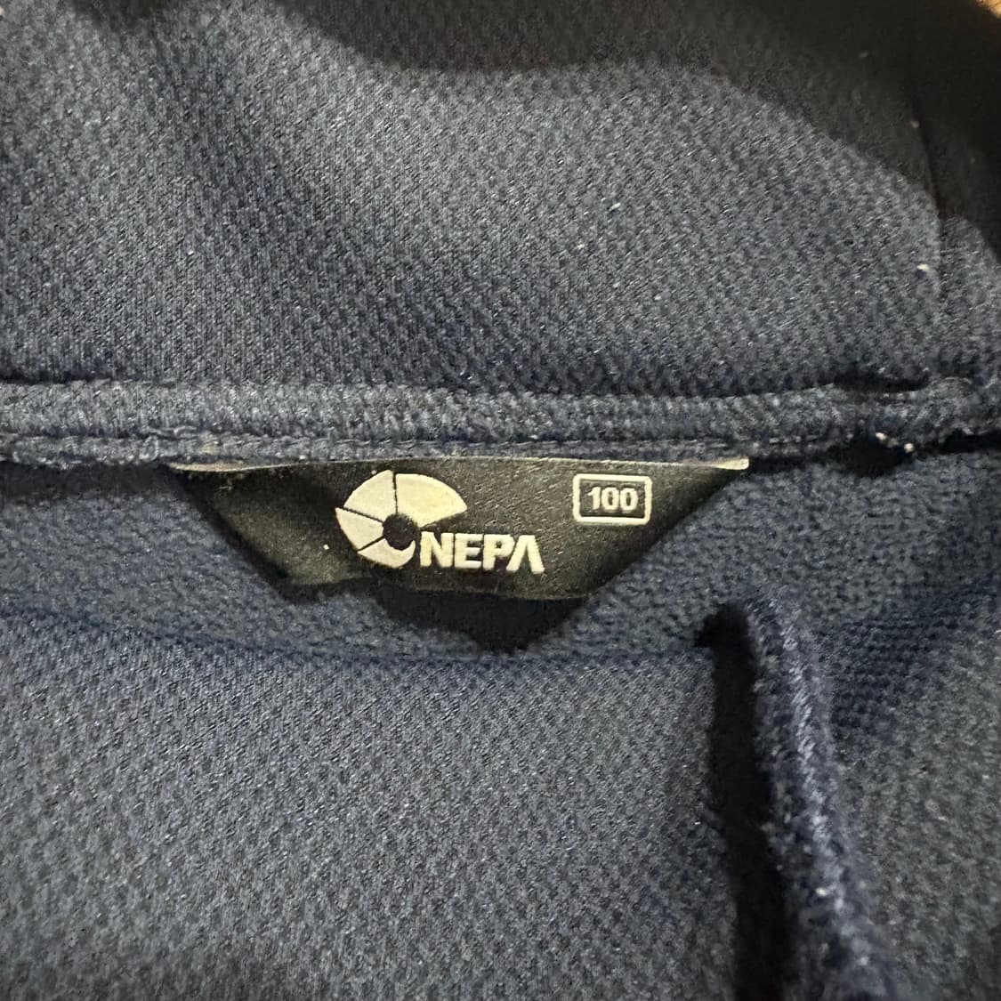 네파 셀레지오 네이비/레드 후드티100 L 상품이미지5