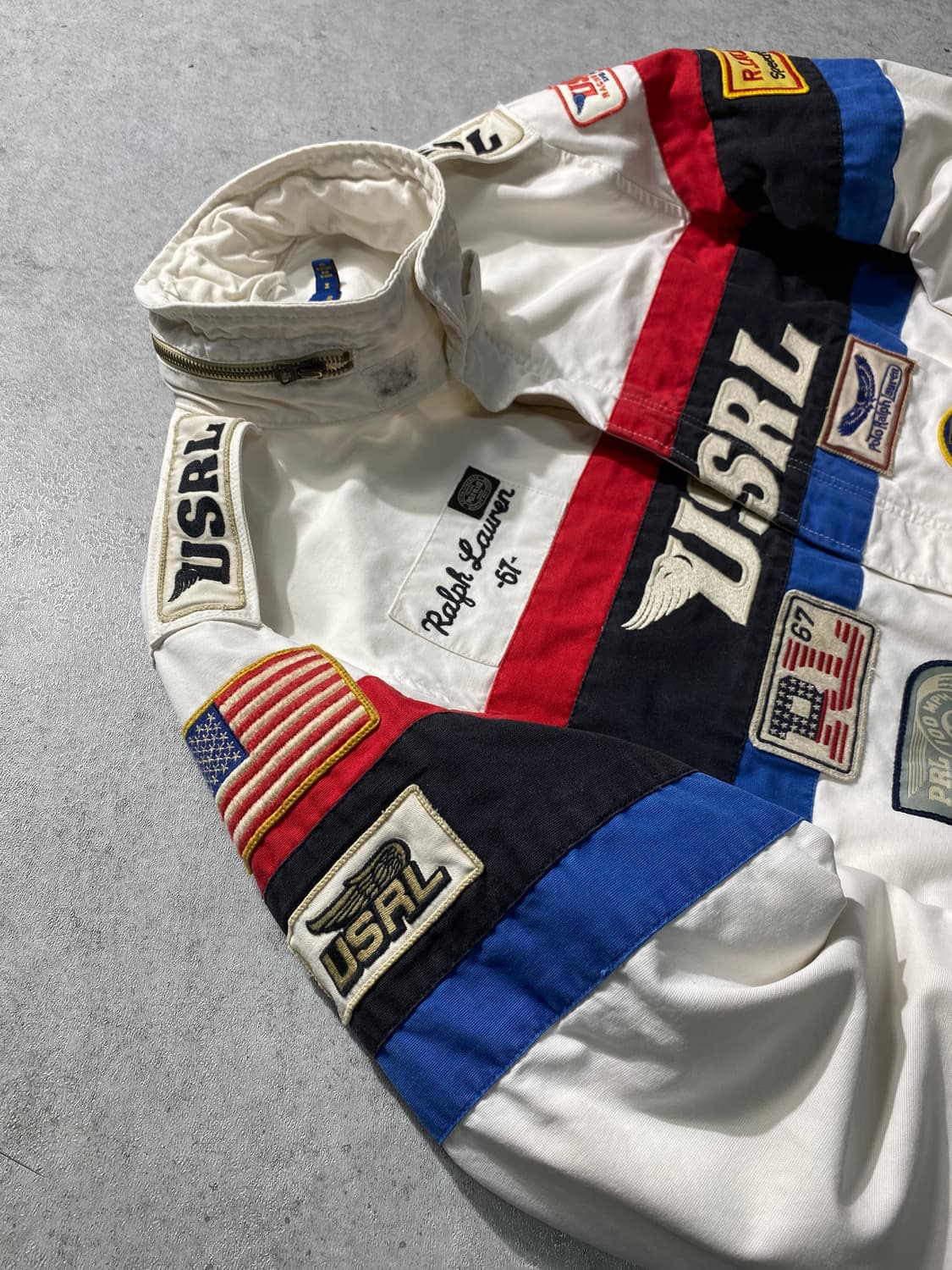 [M] 폴로 랄프로렌 USRL 레이싱 자켓 상품이미지4