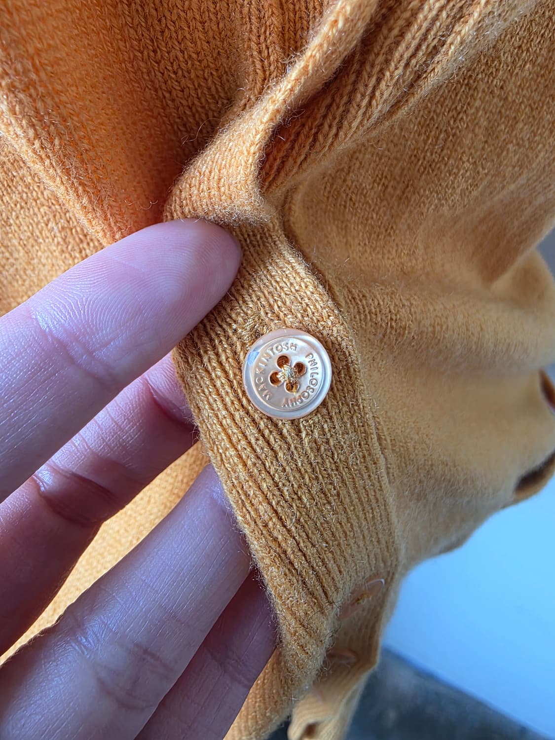 MACKINTOSH PHILOSOPHY 캐시미어100 가디건 상품이미지3