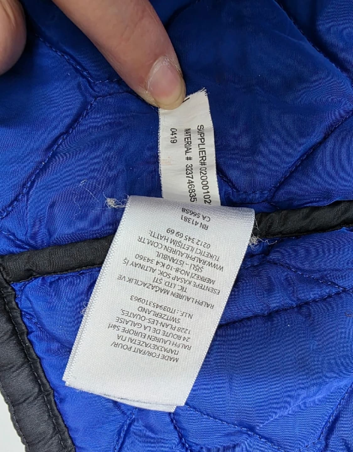 폴로 랄프로렌 퀼팅 조끼 ~66반 상품이미지9