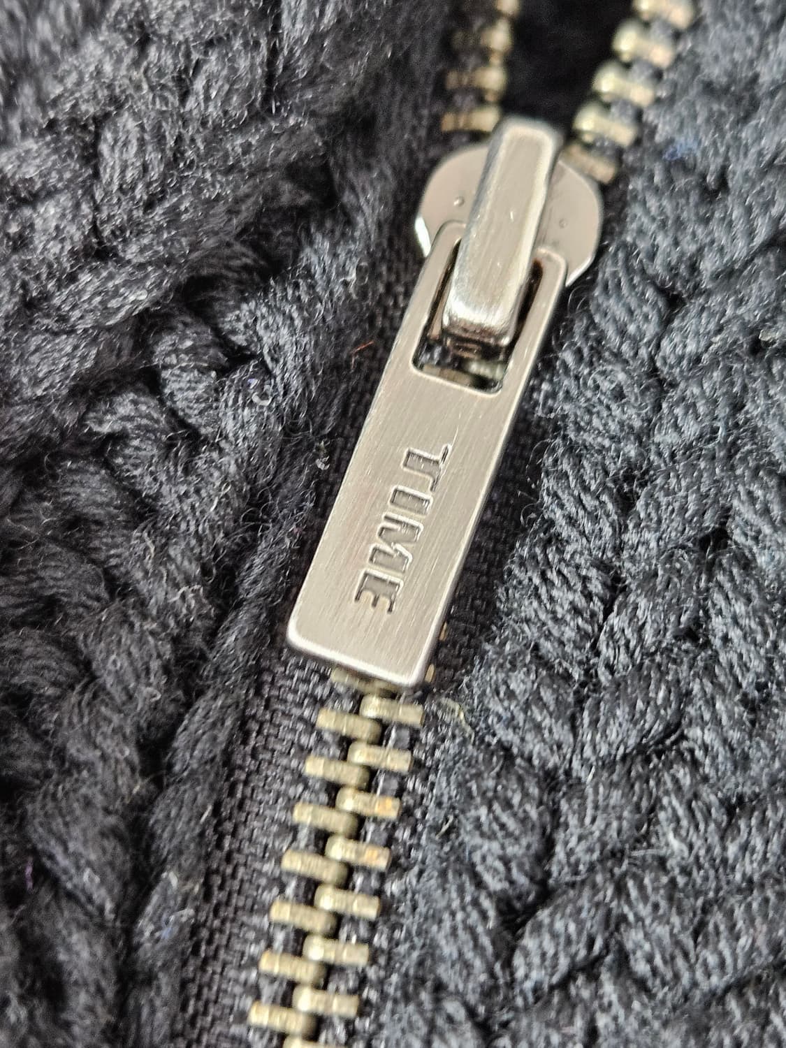 TIME 타임 여성 카라넥 니트집업 자켓 모 90 F 상품이미지3