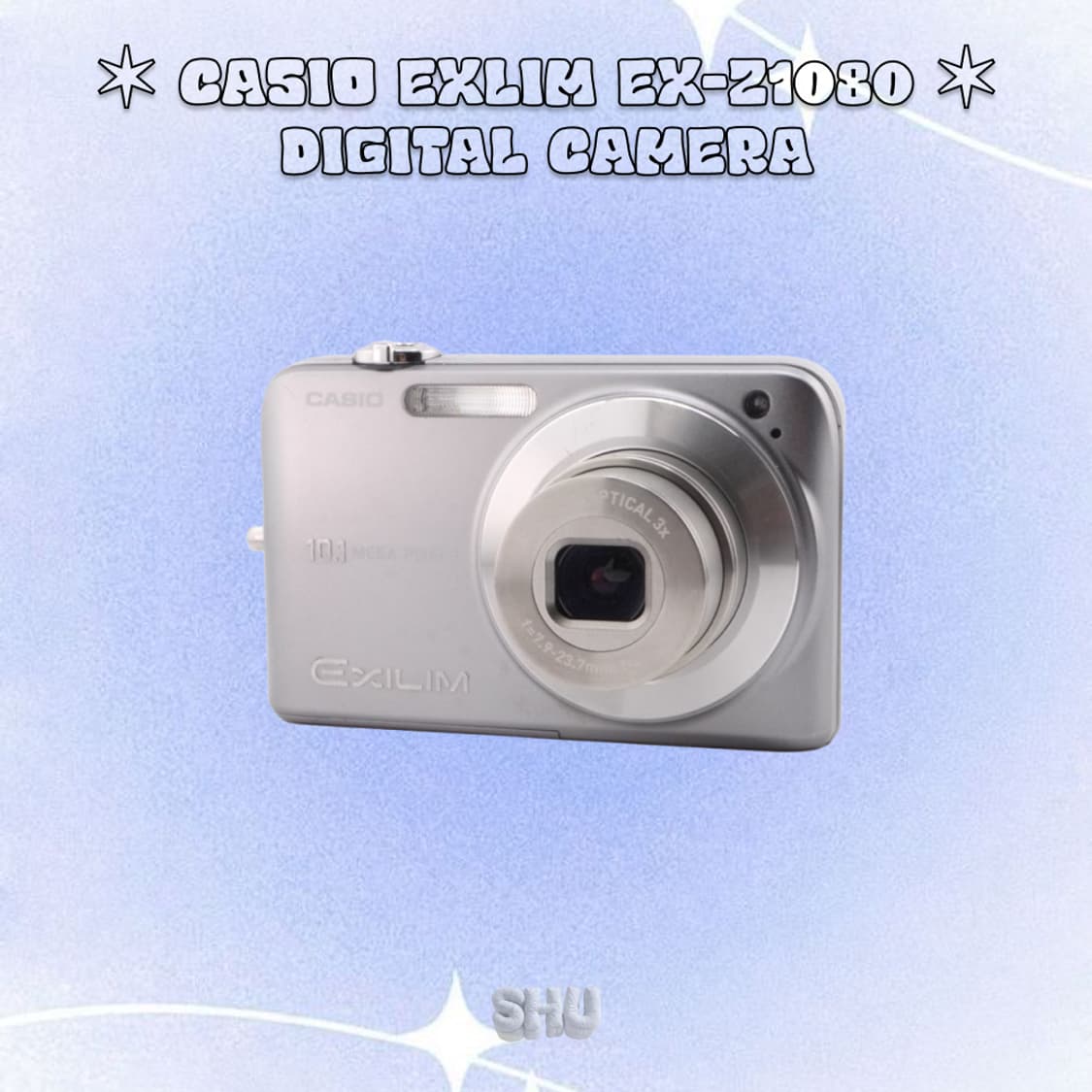 카시오 엑슬림 EX-Z1080 빈티지 디카 실버 상품이미지4