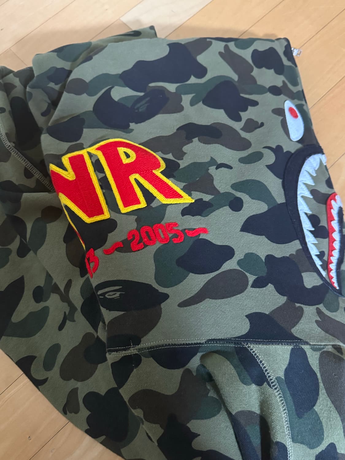 베이프 샤크후드 퍼스트 카모 녹계 3xl 상품이미지5