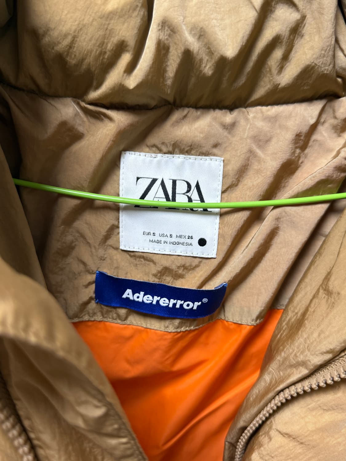 아더에러 롱패딩 토프브라운 s 상품이미지5