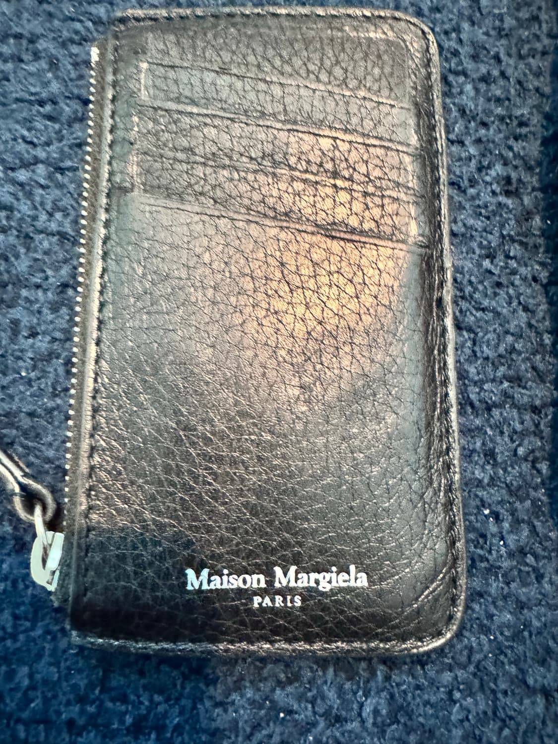 메종마르지엘라 스티치 레더 카드지갑 (사용감많음) 상품이미지3