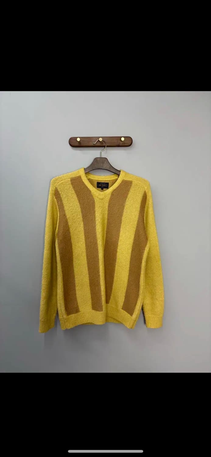 빔즈 재팬 패턴 디테일 모헤어 스웨터 H937 상품이미지2