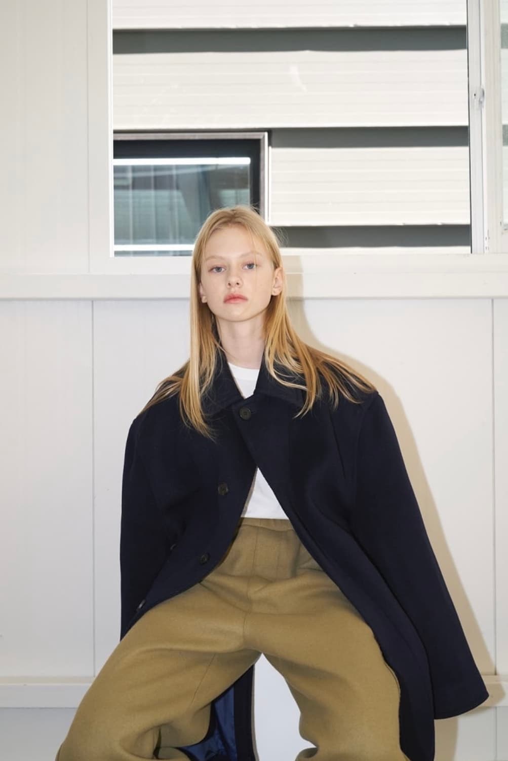 [새상품] yiyae 이예 맥코트 네이비 상품이미지1