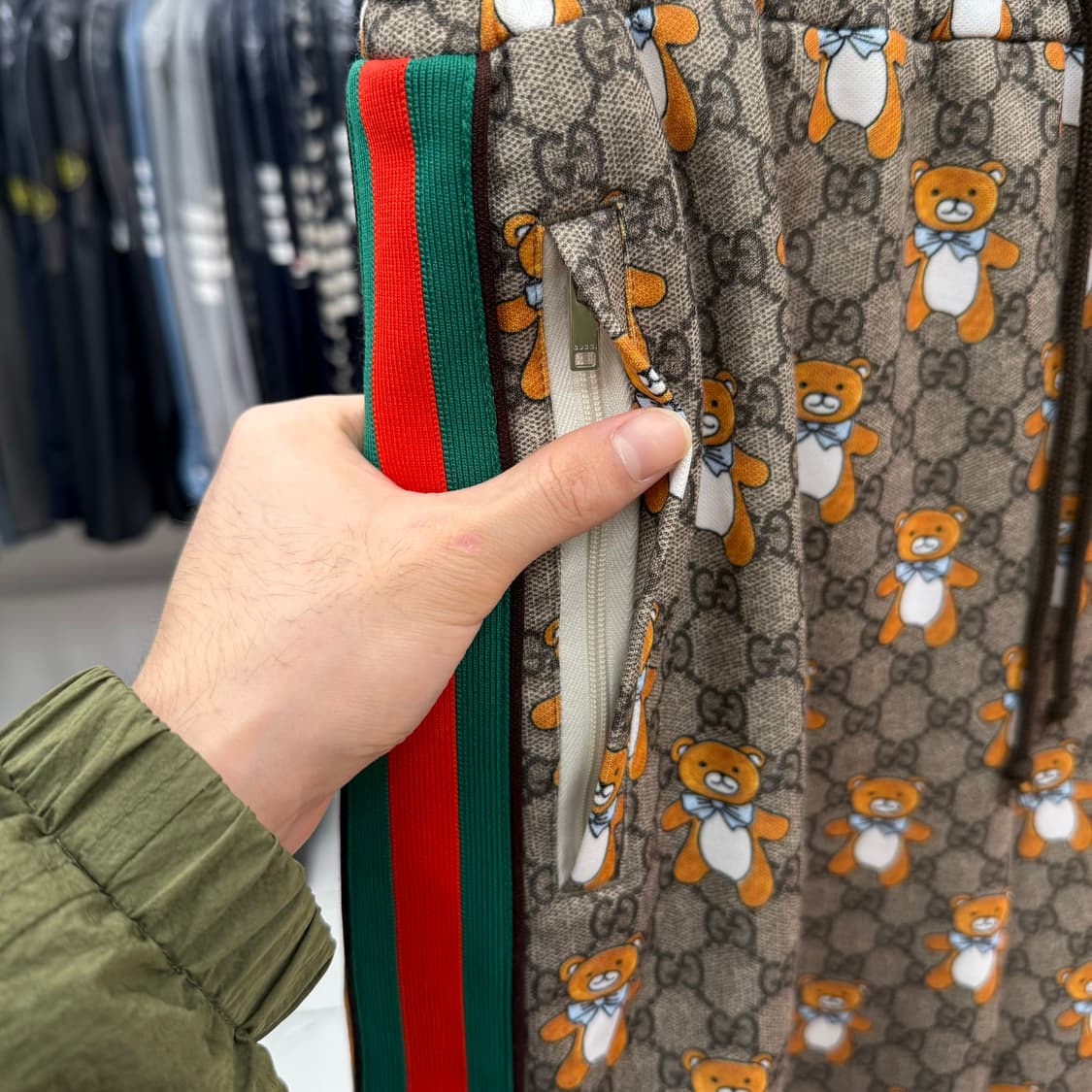 [백화점판/M] 구찌 버뮤다 반바지 상품이미지7