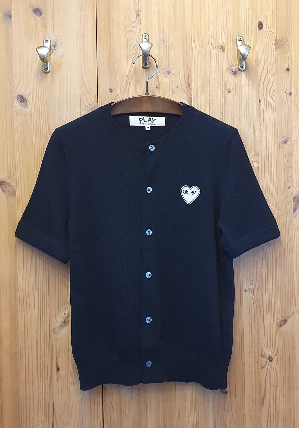 55.꼼데가르송 반팔가디건 상품이미지1