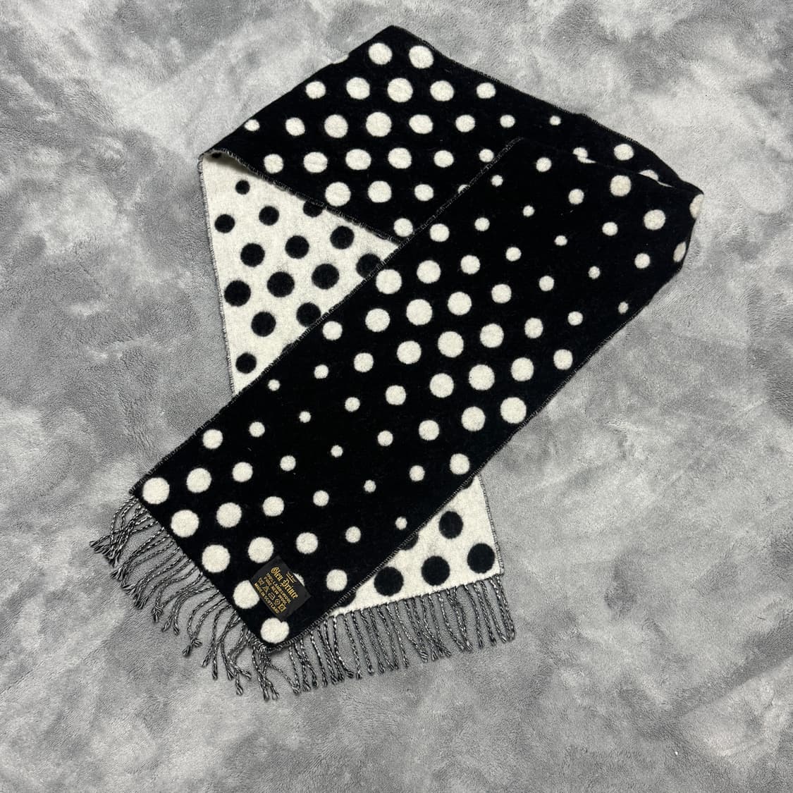 글랜프리스 리버시블 도트 스카프 상품이미지1