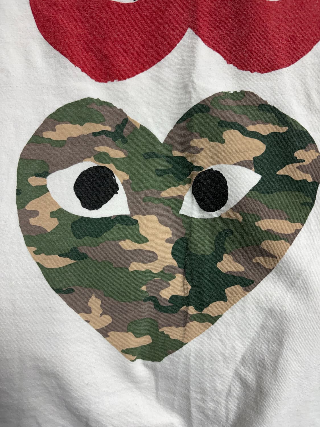 꼼데가르송 카모 반팔 상품이미지2