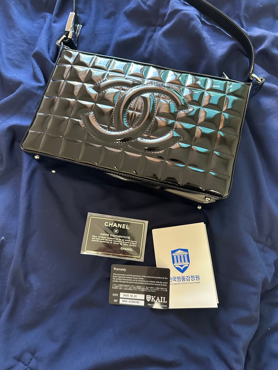 빈티지 샤넬 2번대 초코바 페이던트 숄더백 상품이미지1