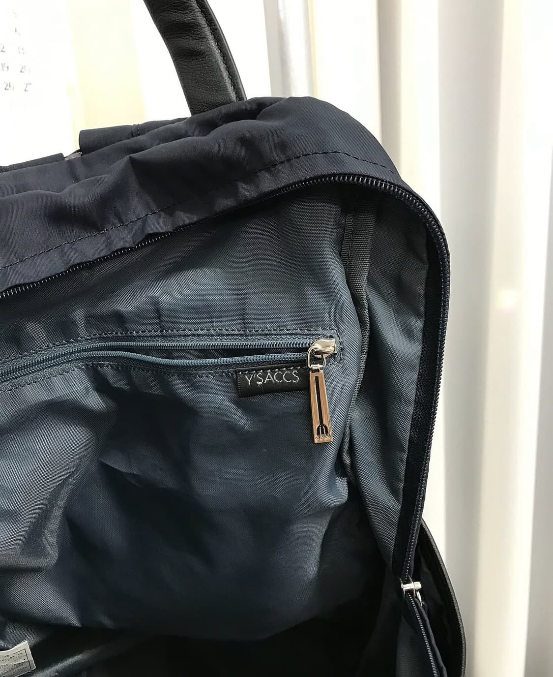 요지야마모토 가죽 로고 백팩 상품이미지8