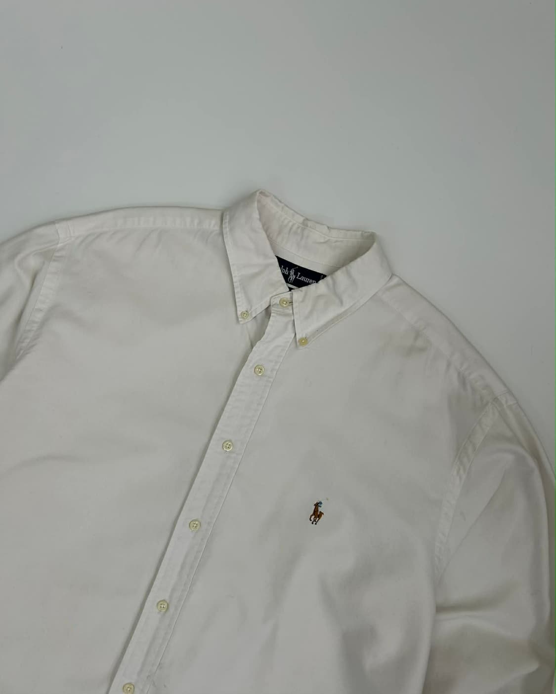 [XXL] 폴로 랄프로렌 야머스핏 화이트 셔츠 상품이미지6