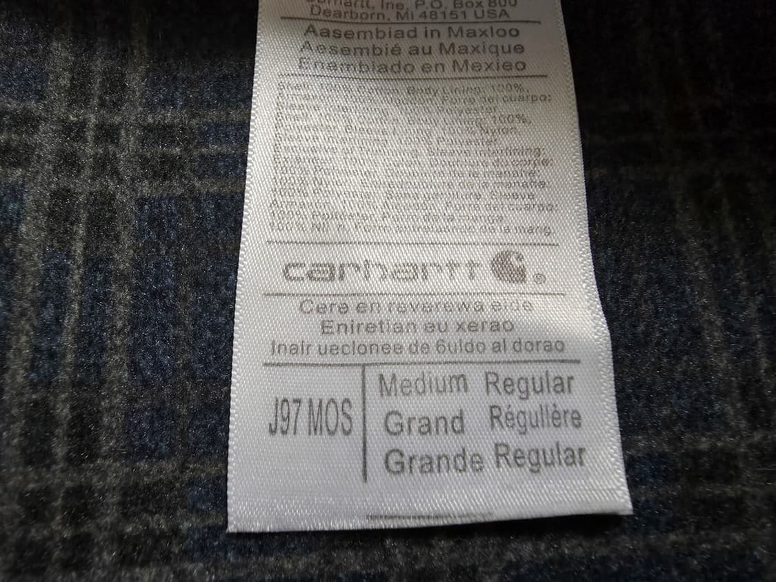 칼하트 j97 모스그린 미디움 레귤러 상품이미지6