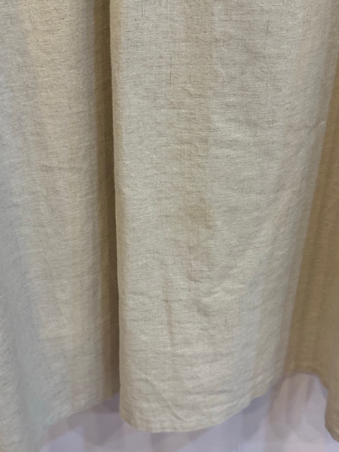 일본빈티지/ 코튼린넨 둥근카라원피스  상품이미지6