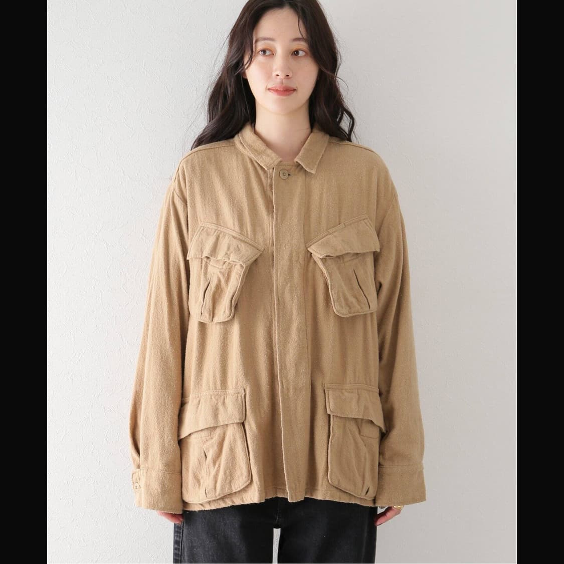 언유즈드 코튼 실크 퍼티그자켓 3(105-110)사이즈 Unused 상품이미지2