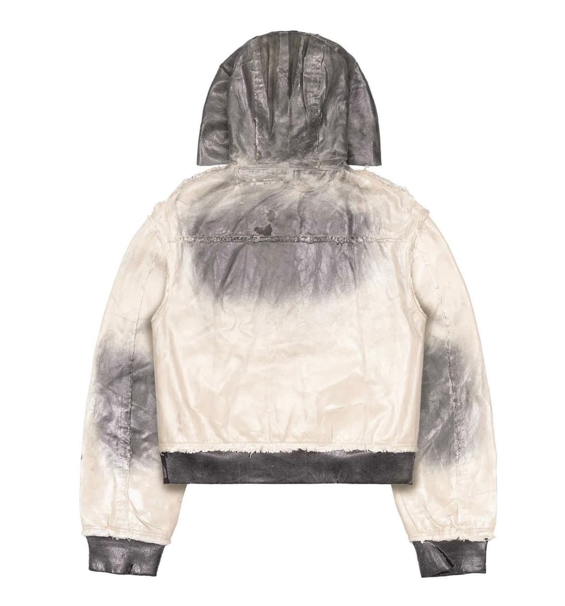 레이서월드와이드 BEIGE WAXED BOMBER 상품이미지2