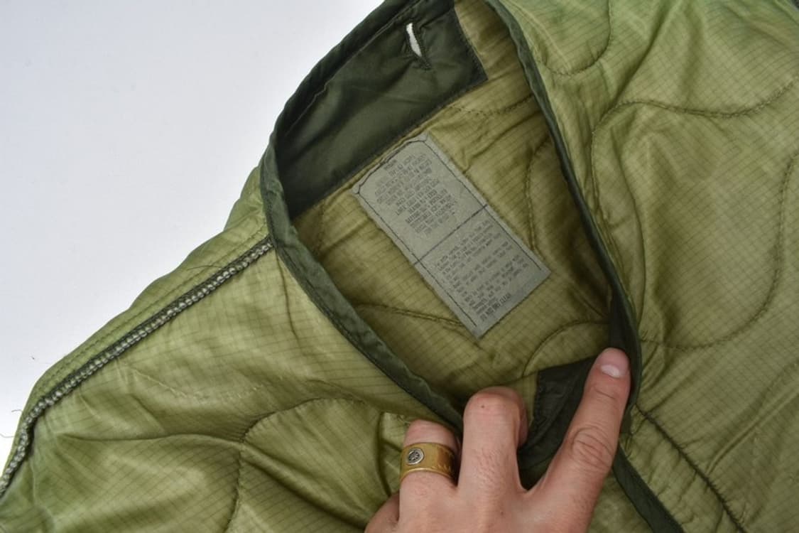 오리지널 M65 깔낄이 내피 리메이크 자켓 M N0808 상품이미지8