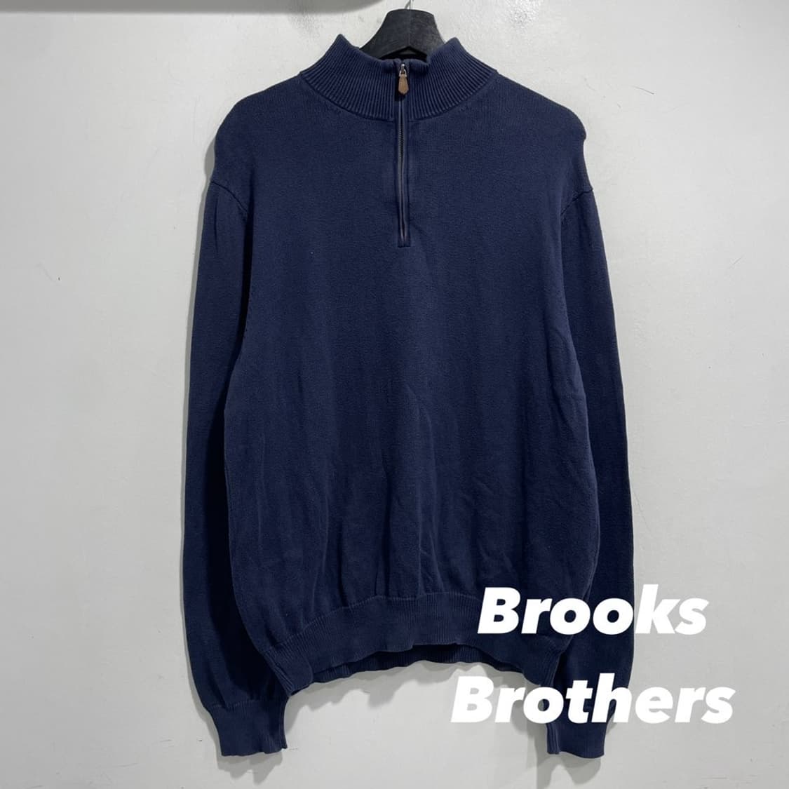 브룩스브라더스 반집업 니트 상품이미지1
