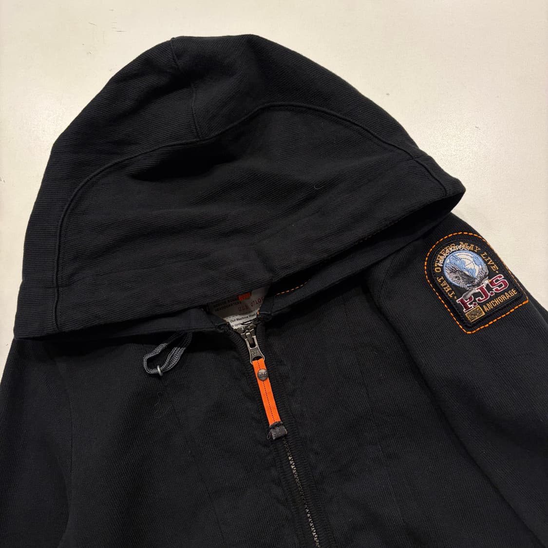 [S] 파라점퍼스 우먼 블랙 후드 집업 B391 상품이미지3