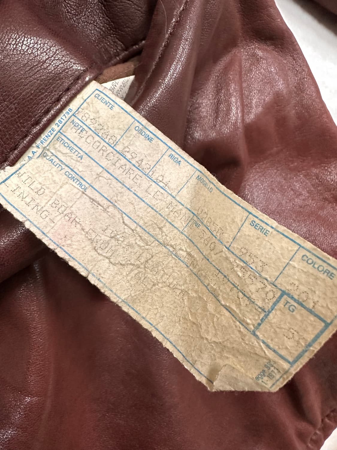 (50)발렌티노 양털 시어링 리얼 레더 코트 상품이미지9