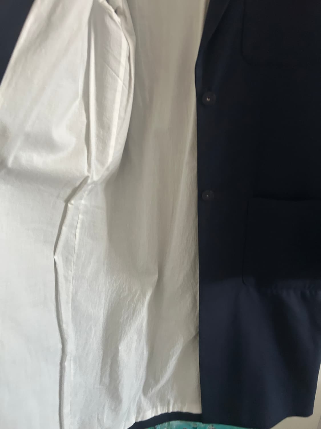 로우클래식 locle  루즈 롱 자켓 네이비 상품이미지5