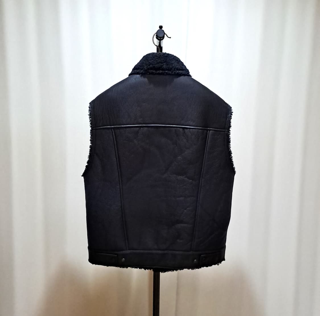 (택포) 더일마 양가죽 무스탕 베스트 F A914 상품이미지4