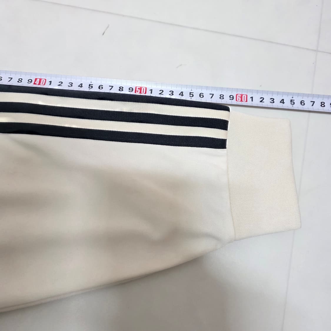 2XL 아디다스 베켄바우어 트랙탑 져지 블리스 아이보리 상품이미지6