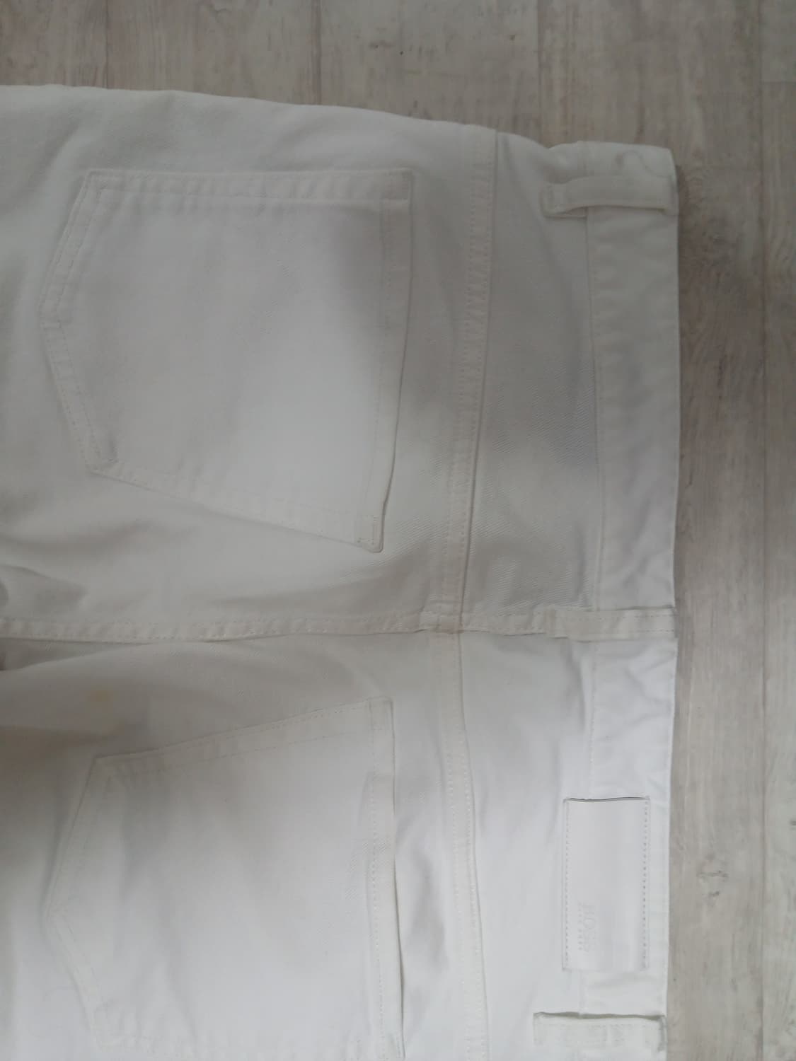 보스 흰바지 상품이미지4