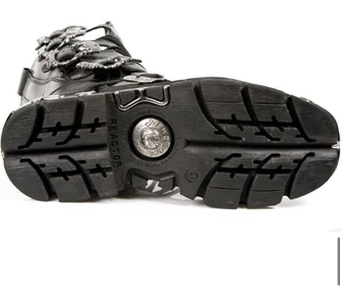NEW ROCK 뉴락 시그니처 스컬 버클 M-403-S1 부츠 상품이미지4