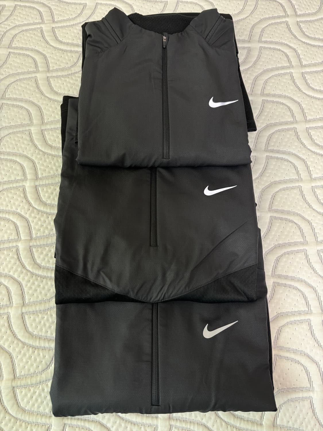 [XL] 나이키 스피어 엘리먼트 써마핏 하프 집 러닝 탑 블랙 상품이미지10