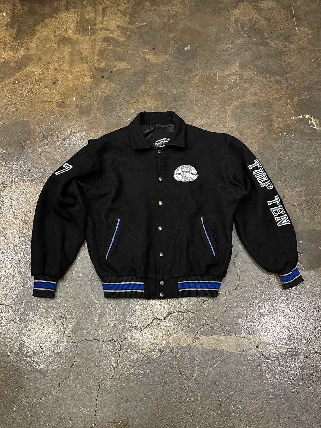 00s USA 팀 자켓 바시티자켓 M 상품이미지1