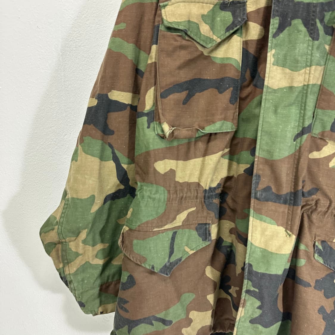 100 US ARMY 미군 우드랜드 밀리터리 야상자켓 상품이미지2