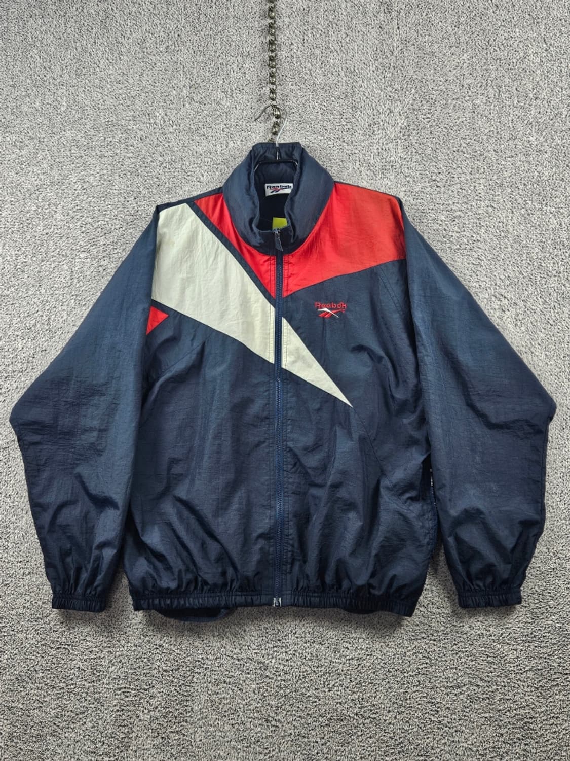 90's REEBOK 컬러블록 윈드브레이커 바람막이 자켓(M)/11377 상품이미지2