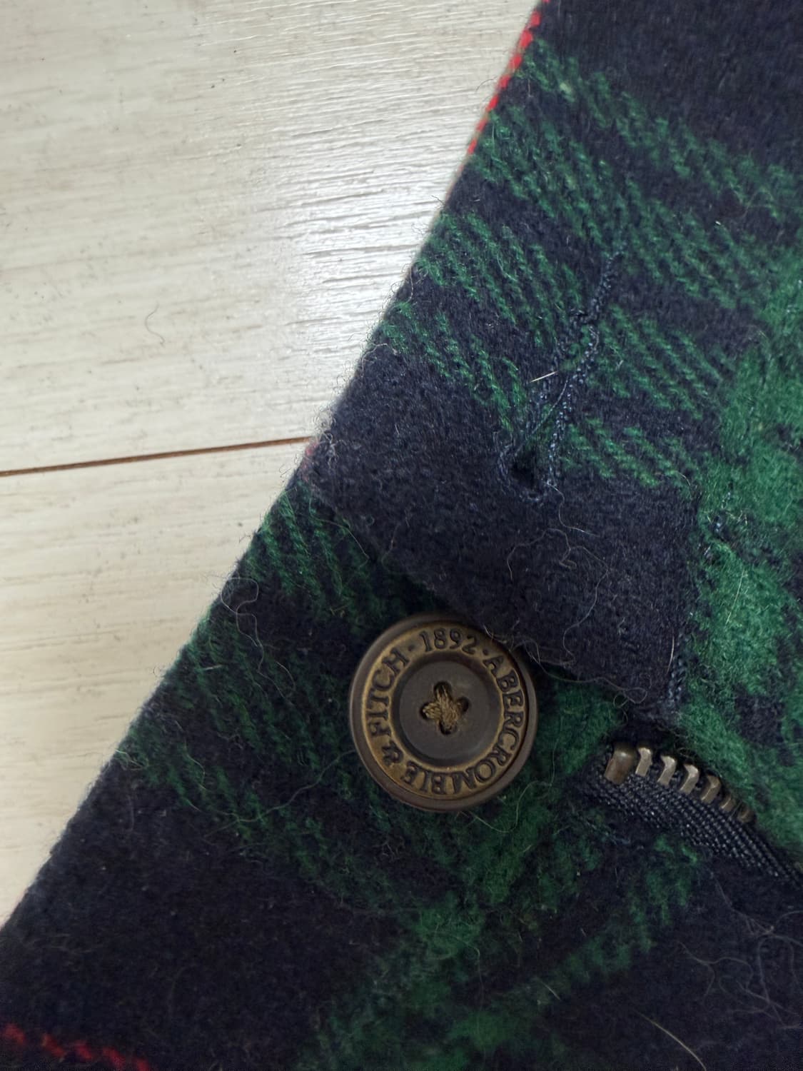 (희귀)아베크롬비 울 숏팬츠 크리스마스 상품이미지2