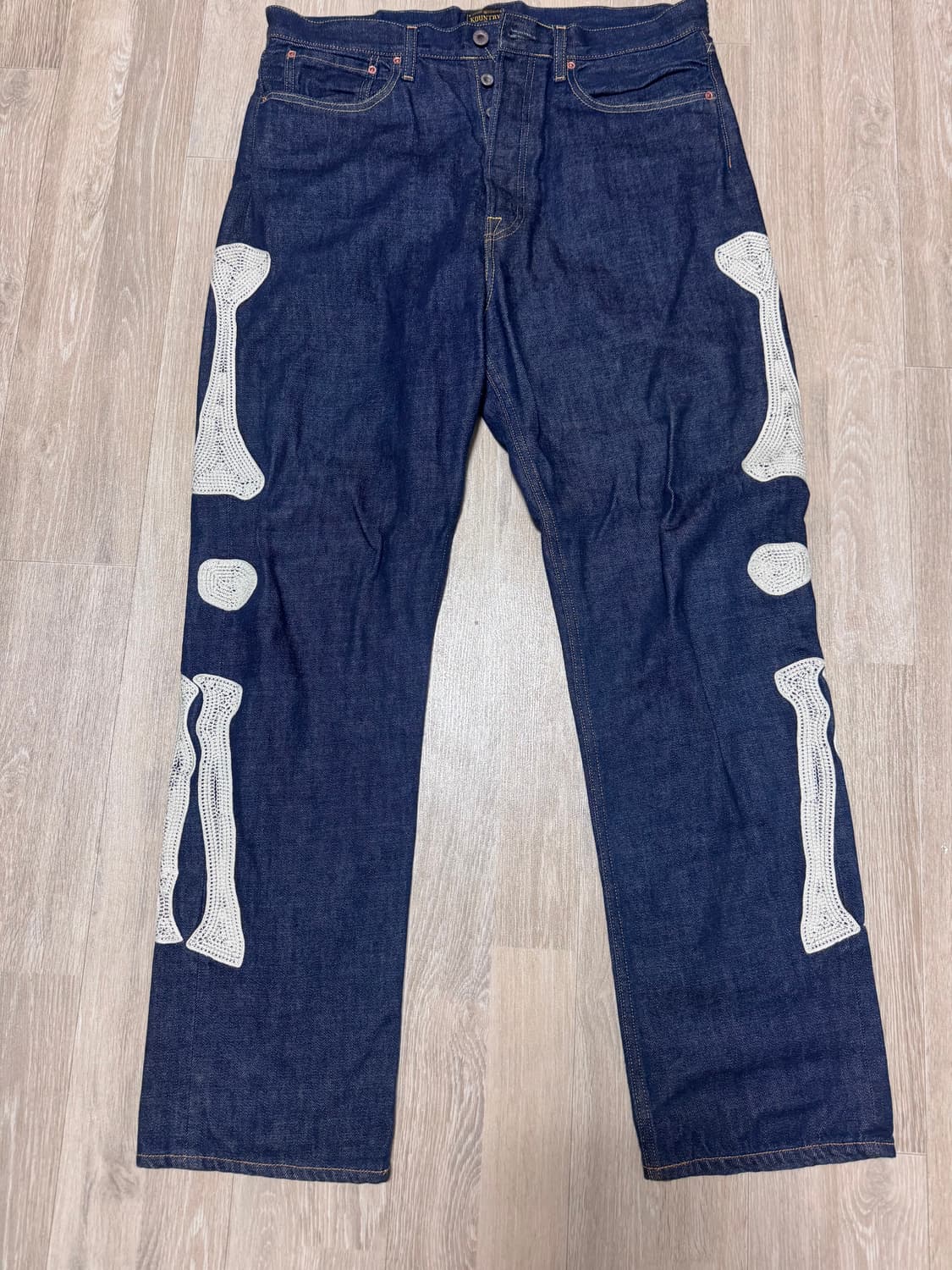 [48/36] 캐피탈 멕시칸 턱시도 본 데님 셋업 상품이미지5