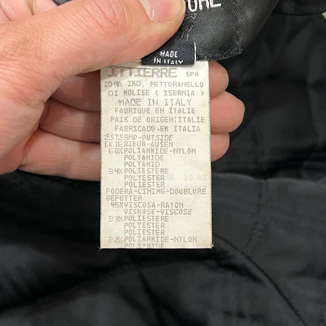  베르사체 진스 꾸뛰르 퀼팅 코트 +명품감정서 y15712 상품이미지7