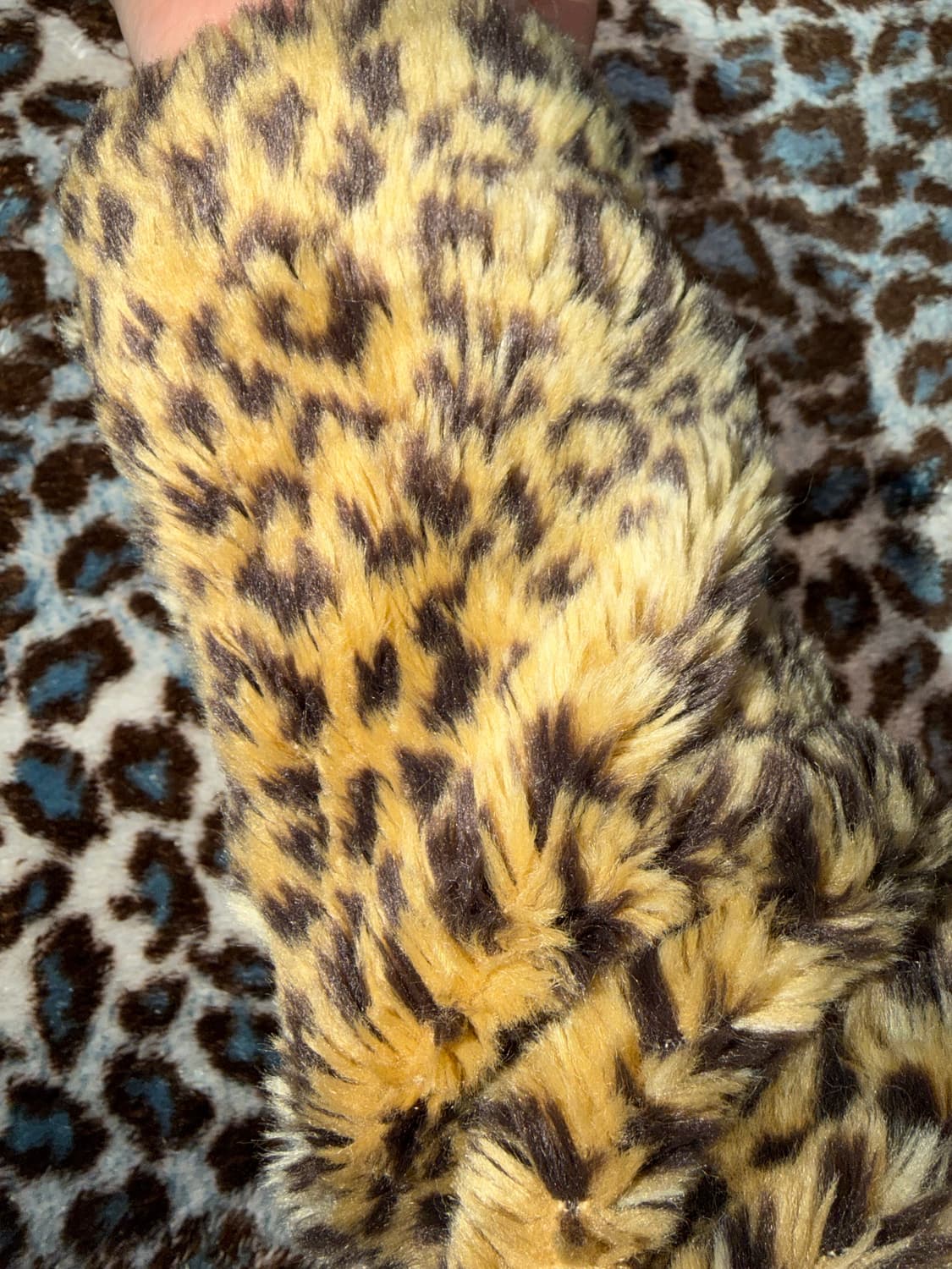 레오파드 퍼 자켓 ••• 상품이미지3